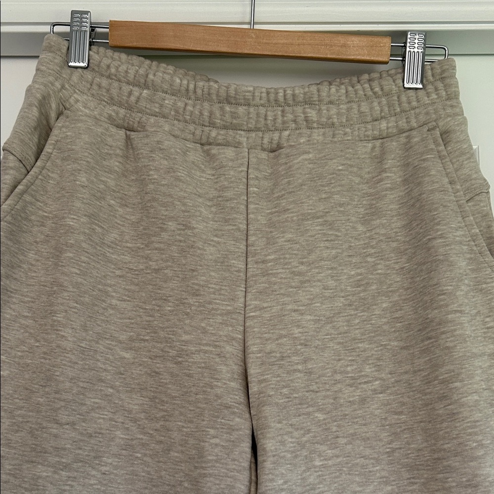 Mondetta Beige Straight Leg Cozy Sweatpants - Picture 3 of 6